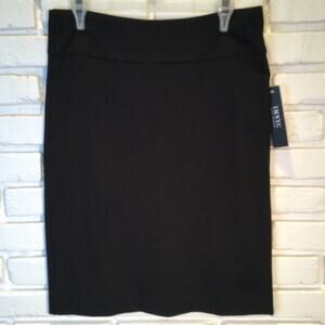 NWT Isaac Mizrahi Pencil w/vent Skirt M